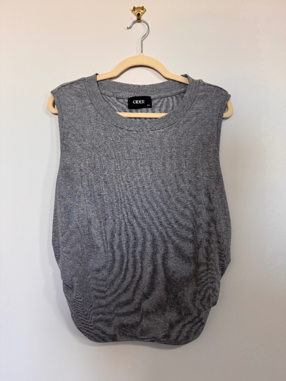 Cider Shirred Crop Top